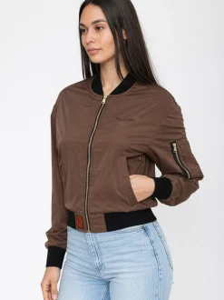 Bombers Damen Bomberjacke - MA Light-W in braun