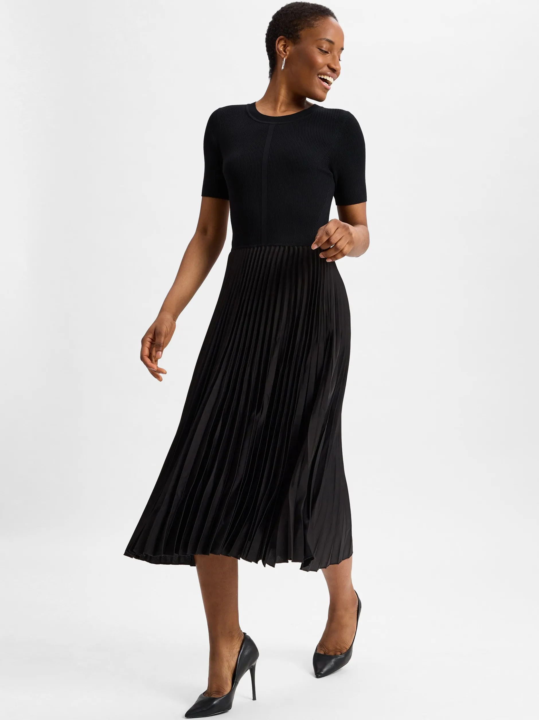 BOSS Damen Freizeitkleid - Fadridi in schwarz