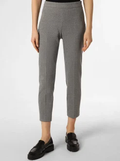 BOSS Damen Hose - Tilunara in schwarz weiß