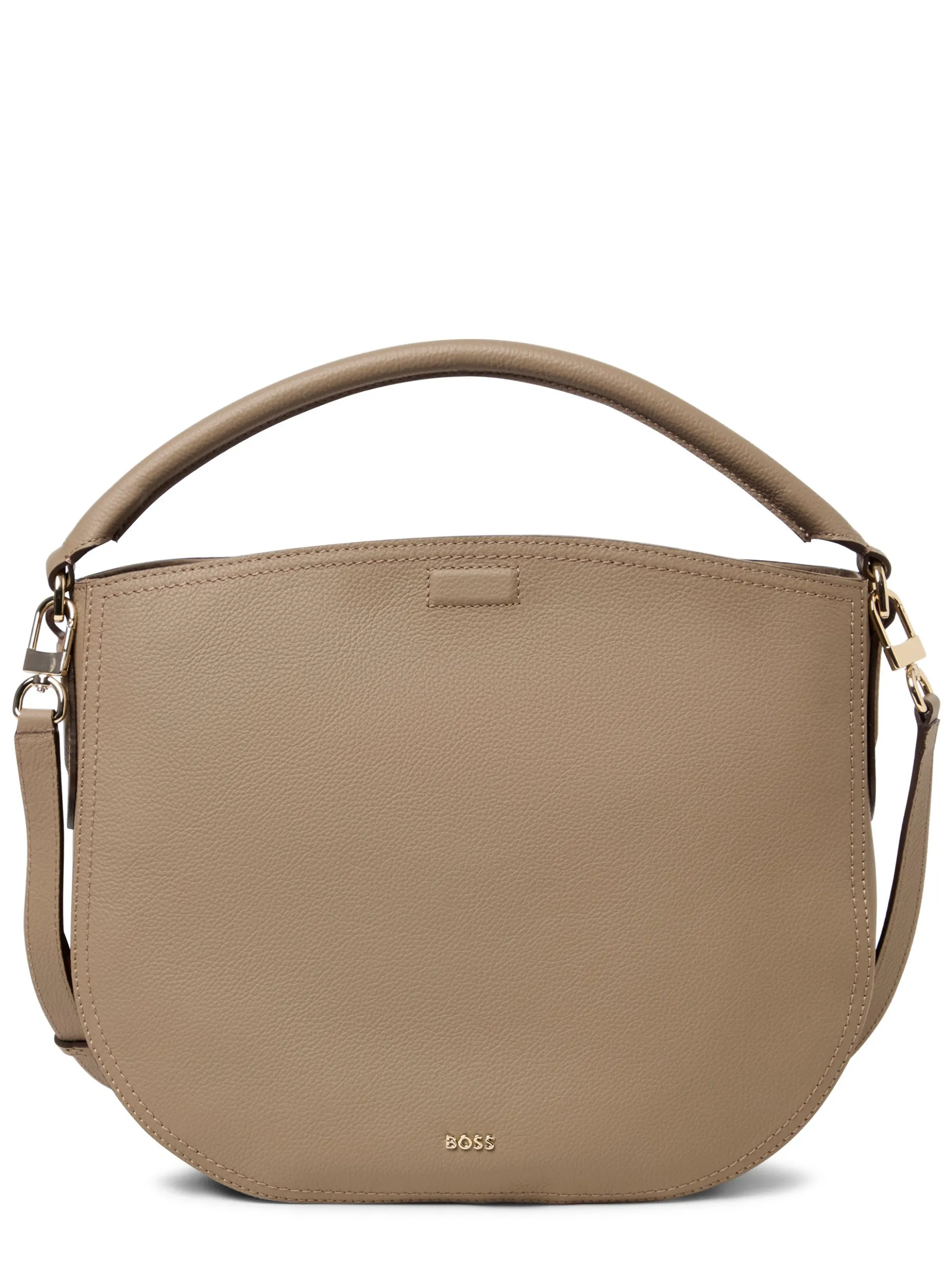BOSS Damen Ledertasche - Lenah in taupe
