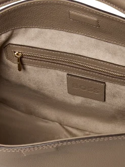 BOSS Damen Ledertasche - Lenah in taupe