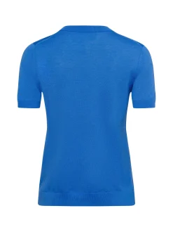 BOSS Damen Pullover aus Merinowolle - Falyssiasi in blau