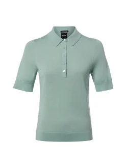 BOSS Damen Schurwoll-Shirt - Fidenka in mint
