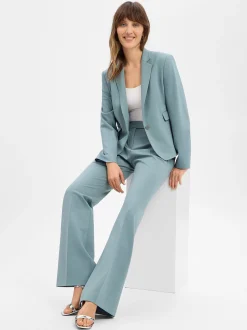 BOSS Damen Stoffhose - Talia in aqua - Länge: lang