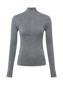 BOSS Damen Strickpullover - Foliora in grau