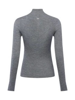 BOSS Damen Strickpullover - Foliora in grau