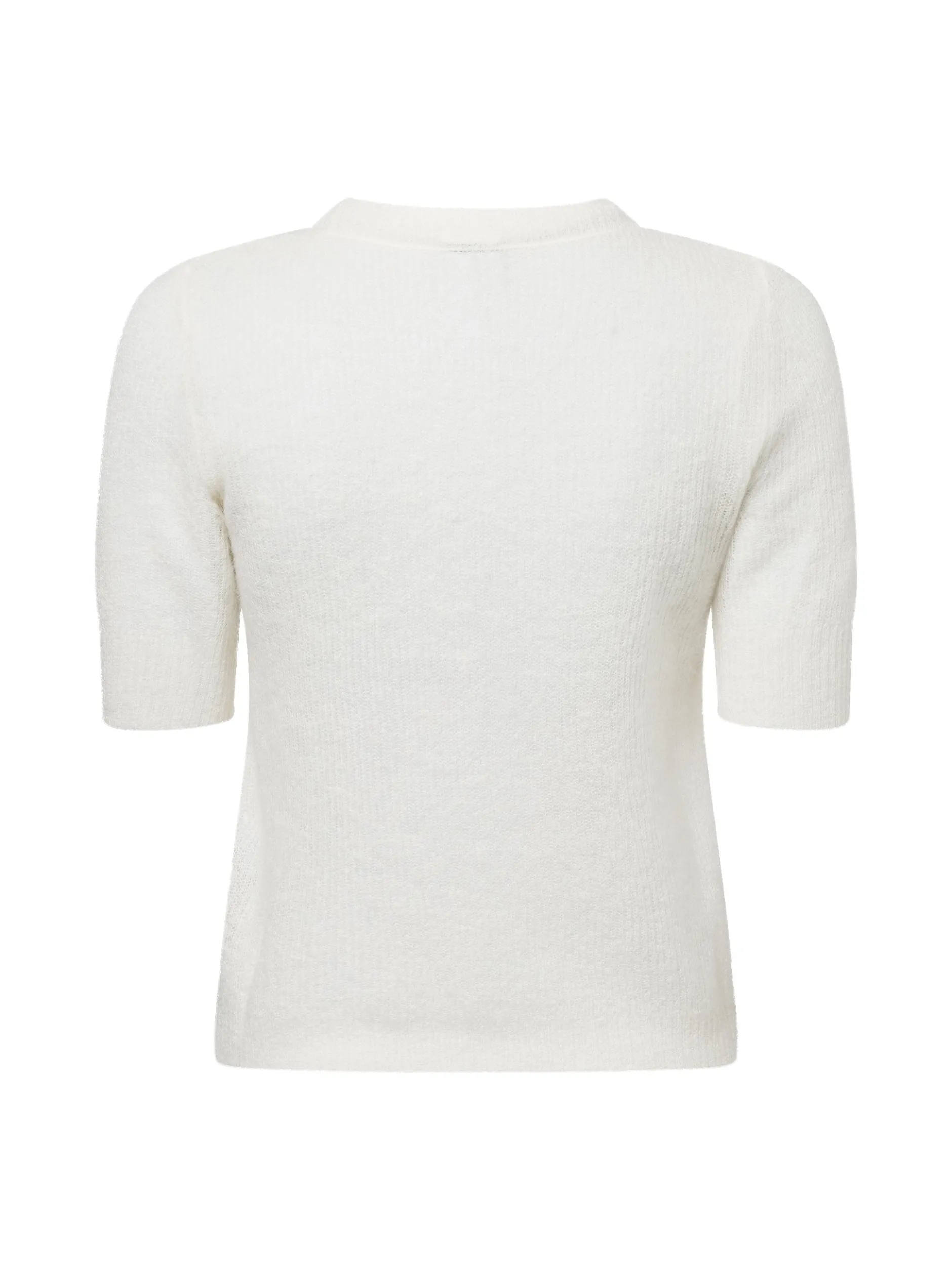 BOSS Damen Strickpullover - Fusionana in ecru
