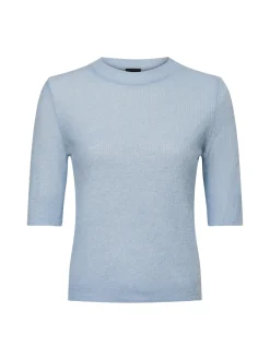 BOSS Damen Strickpullover - Fusionana in hellblau
