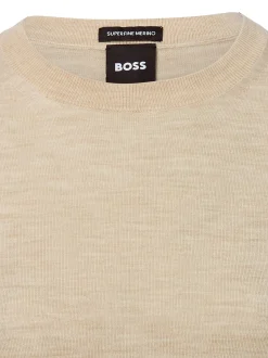 BOSS Damen Sttrickpullover - Ferpina in beige