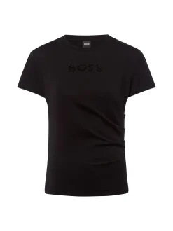 BOSS Damen T-Shirt - Epka in schwarz - Ärmel: kurzarm