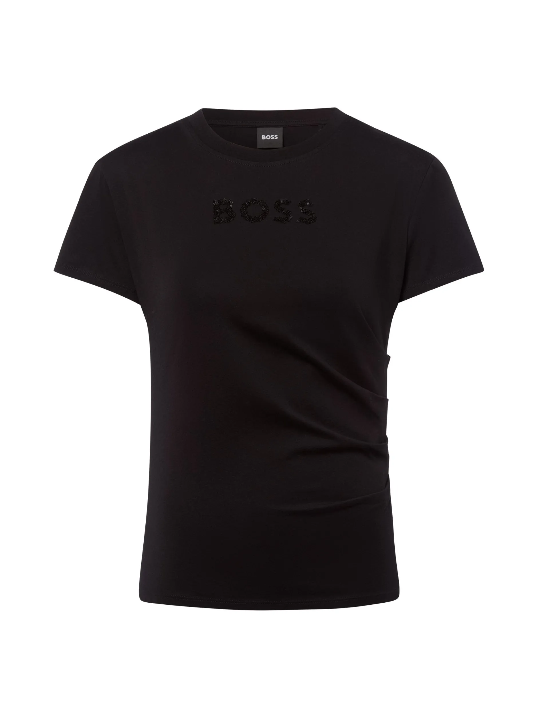 BOSS Damen T-Shirt - Epka in schwarz - Ärmel: kurzarm
