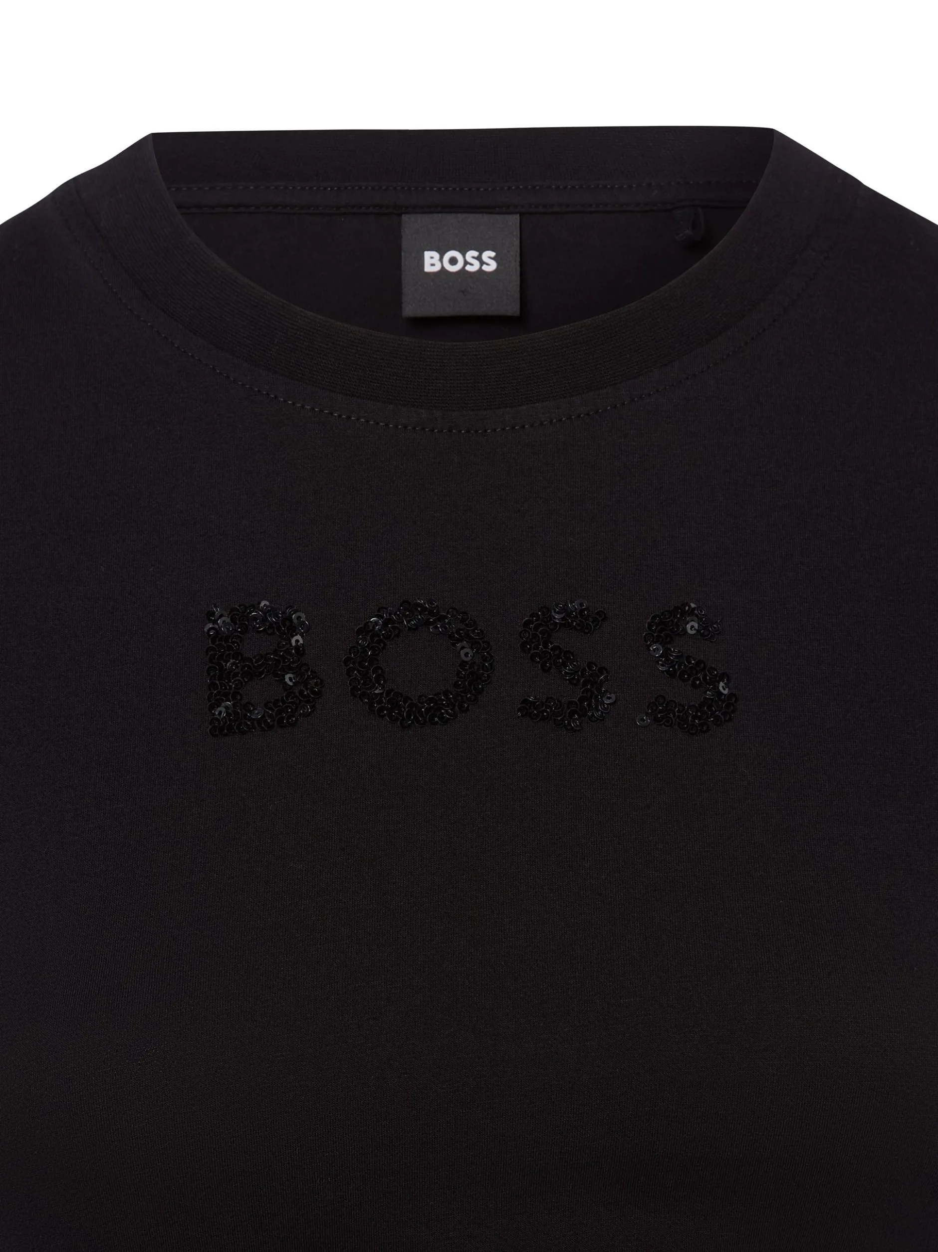 BOSS Damen T-Shirt - Epka in schwarz - Ärmel: kurzarm