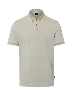 BOSS Herren Poloshirt - Prout in lind - Ärmel: kurzarm