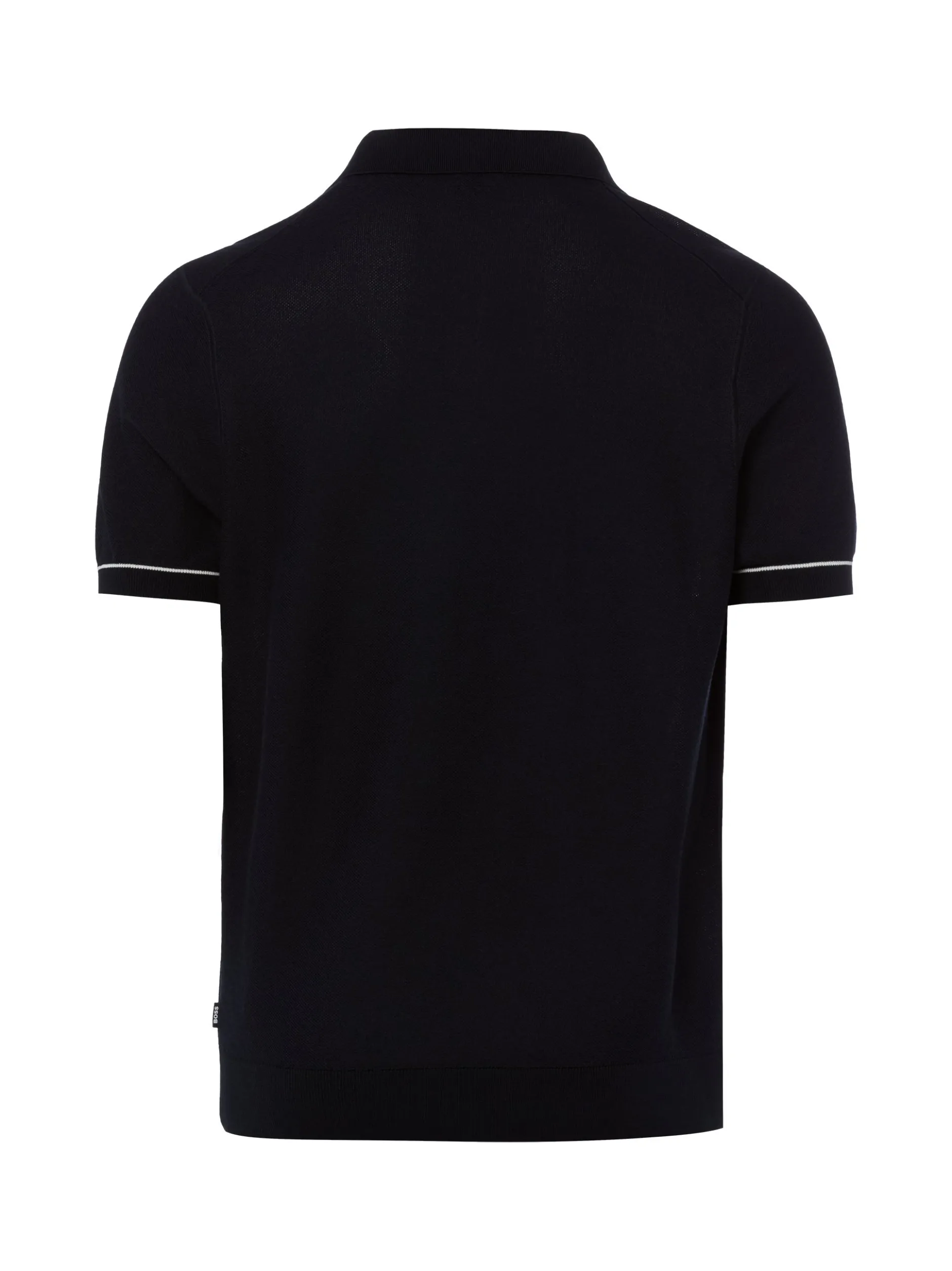 BOSS Herren Strick-Poloshirt - Narciso in marine