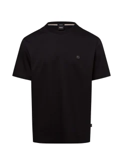 BOSS Herren T-Shirt - Taut in schwarz - Ärmel: kurzarm
