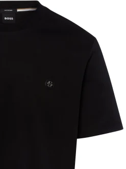 BOSS Herren T-Shirt - Taut in schwarz - Ärmel: kurzarm