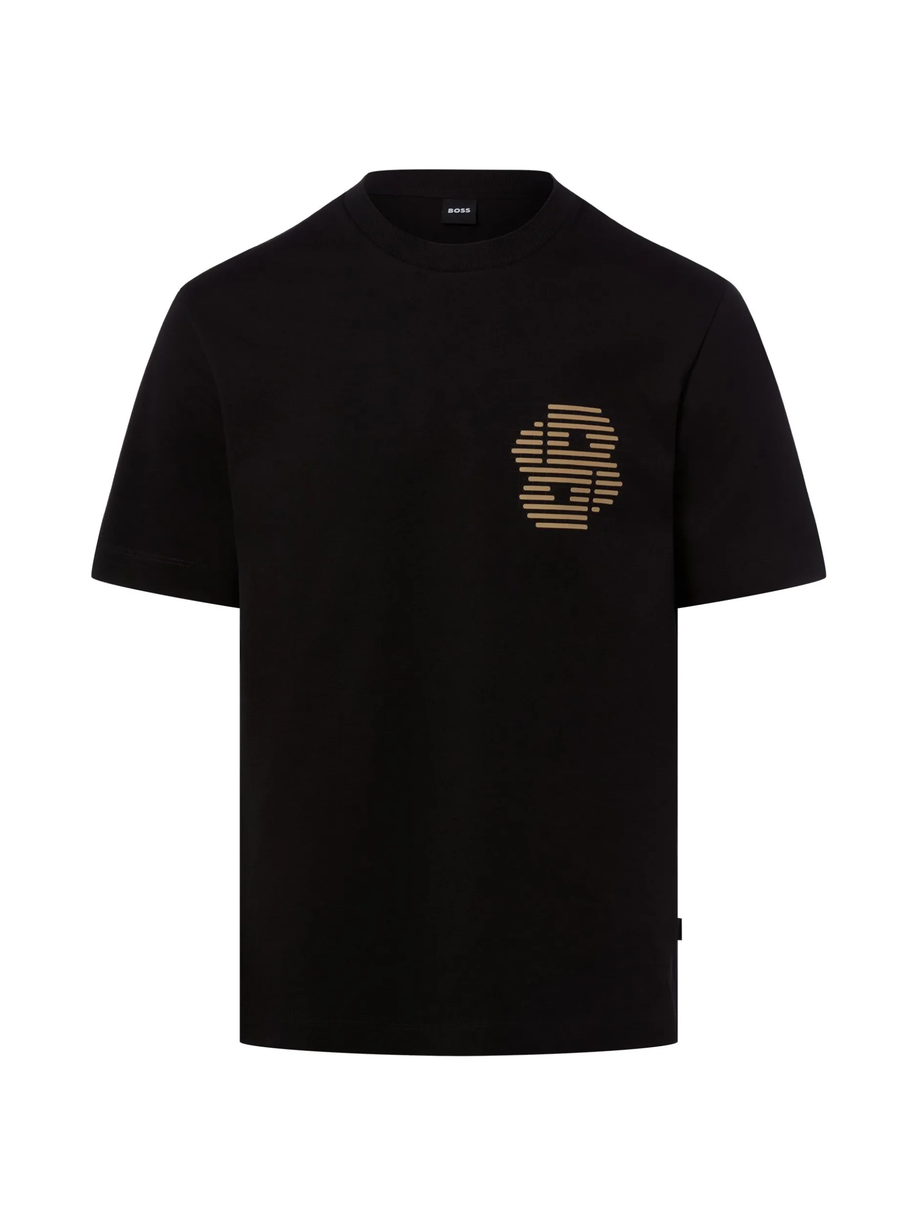 BOSS Herren T-Shirt - Tierman in schwarz beige