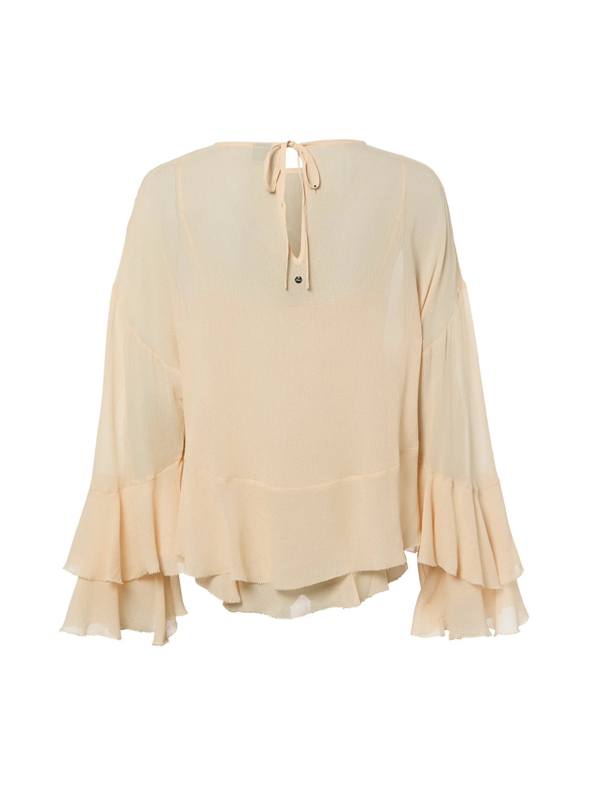 BOSS Orange Damen Blusenshirt - Bleja in beige
