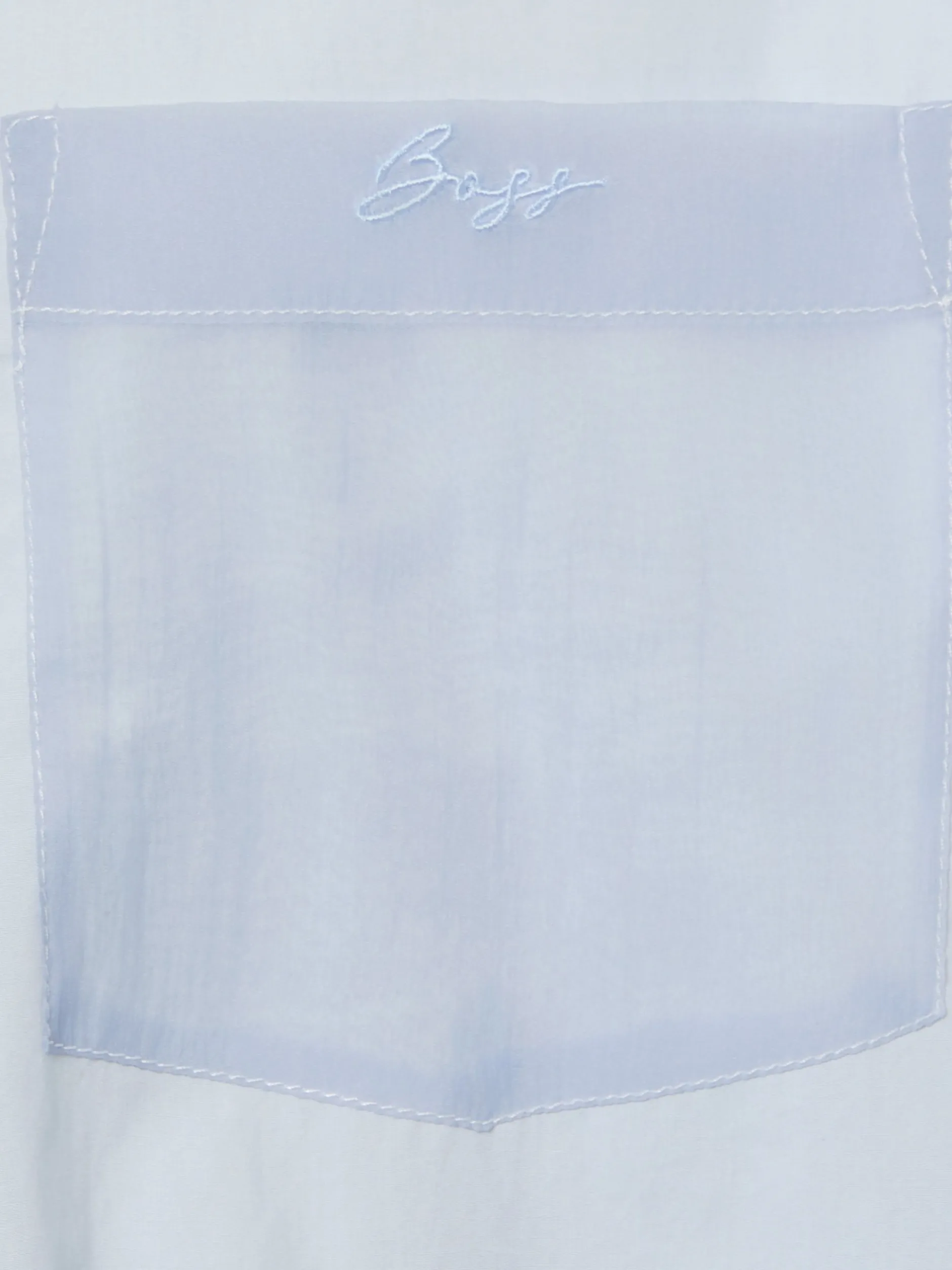BOSS Orange Damen Hemdbluse - Bonsta in hellblau