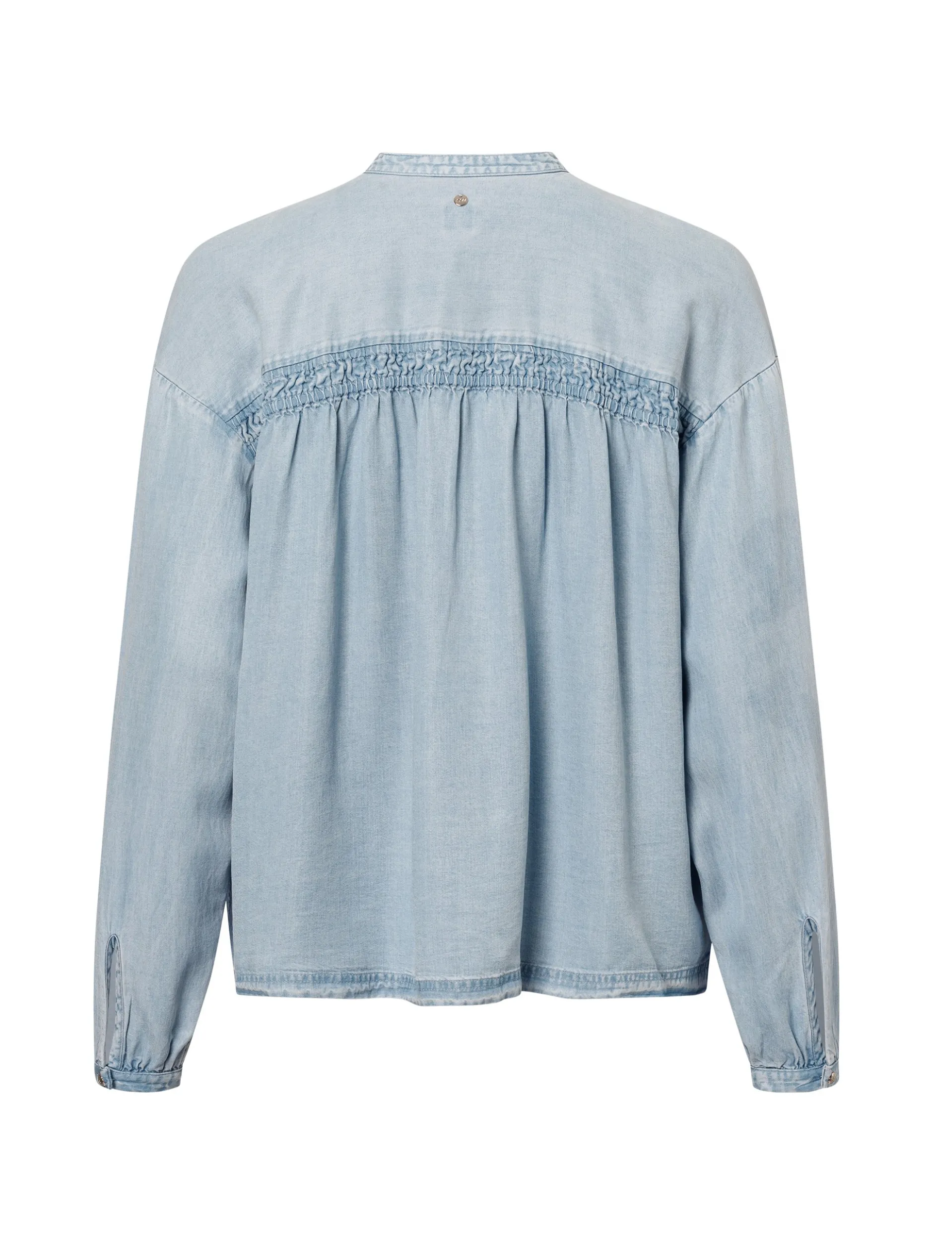 BOSS Orange Damen Jeansbluse - C_Bizzan in bleached