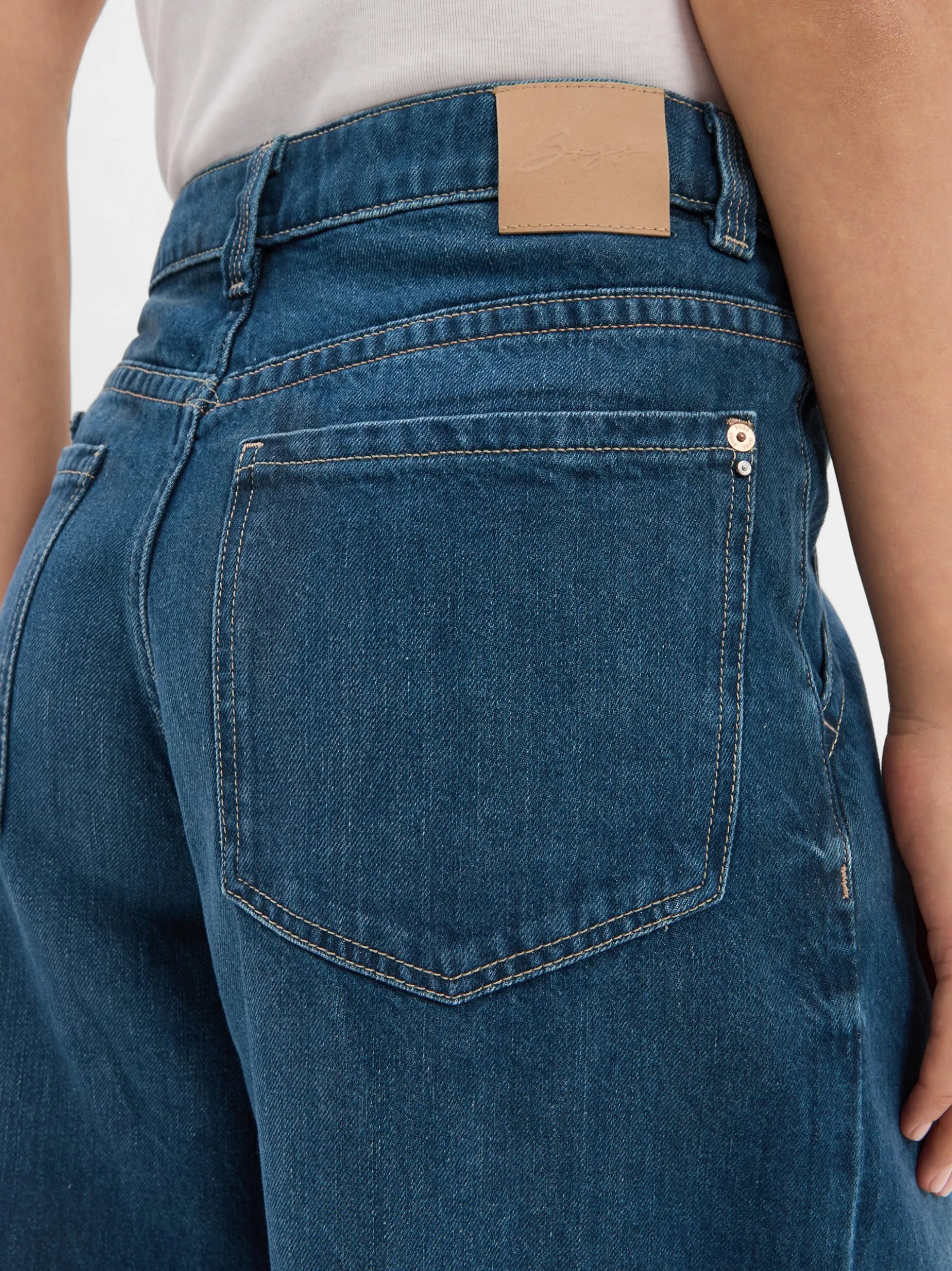 BOSS Orange Damen Jeans in denim - Länge: lang