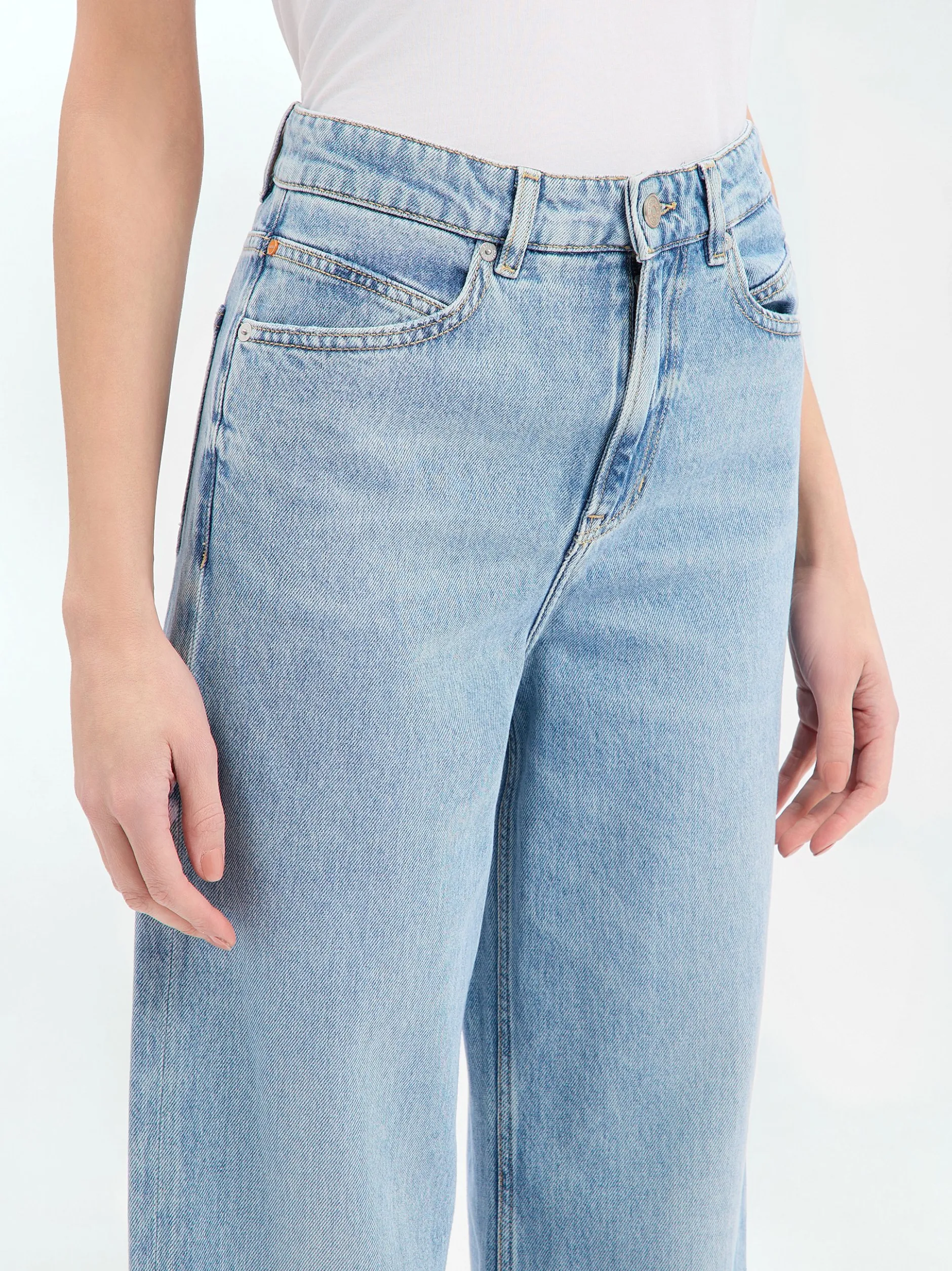 BOSS Orange Damen Jeans - The Marlene in bleached