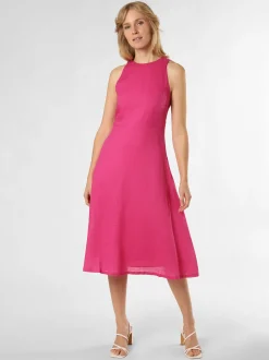 BOSS Orange Damen Kleid - C_Dasico in pink - Länge: midi
