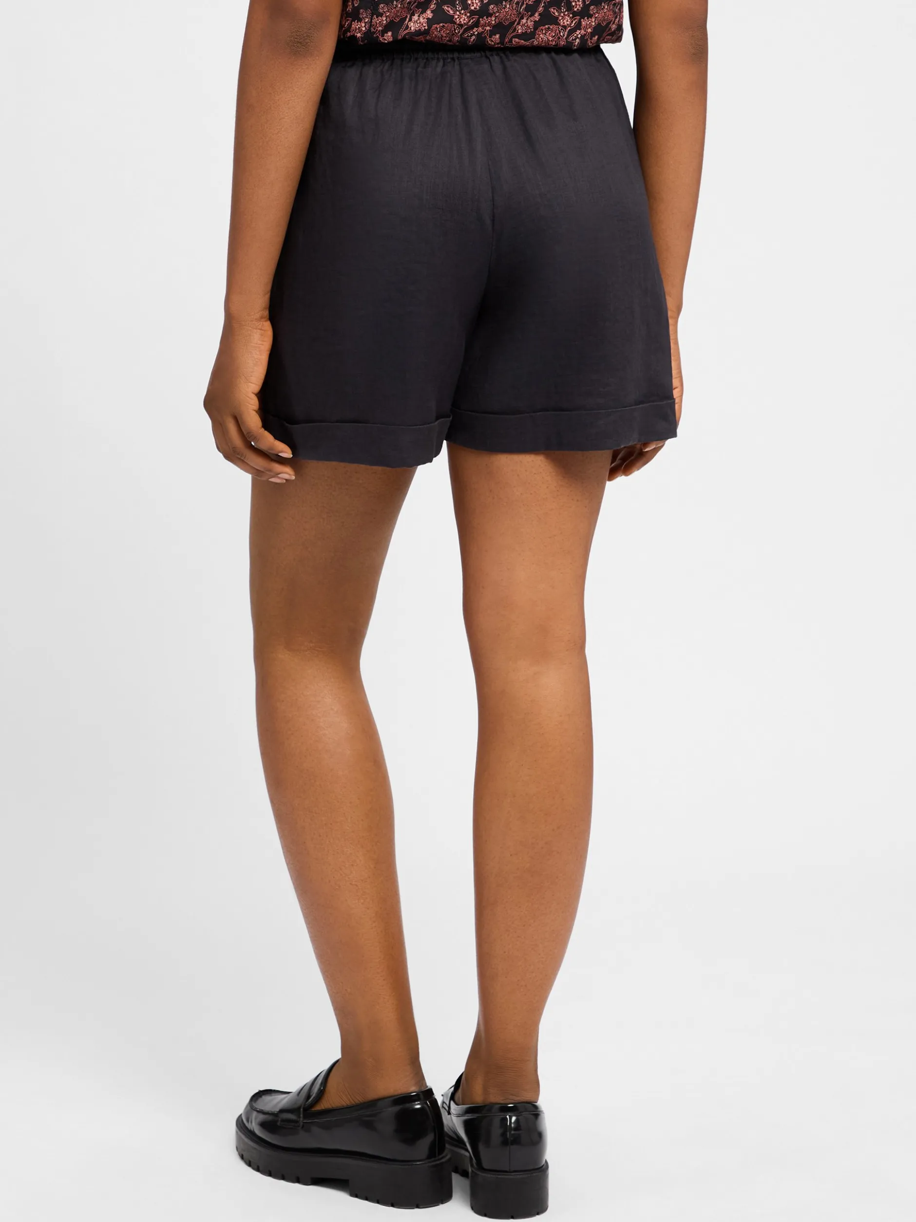 BOSS Orange Damen Shorts - Tanjina in schwarz