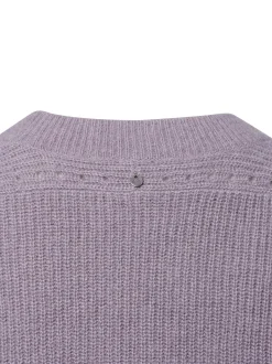 BOSS Orange Damen Strickpullover mit Alpaka-Anteil - Fenne in flieder