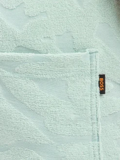 BOSS Orange Herren Frottee-Shorts - Flower in mint