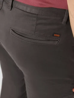 BOSS Orange Herren Hose - Chino Slim in grau