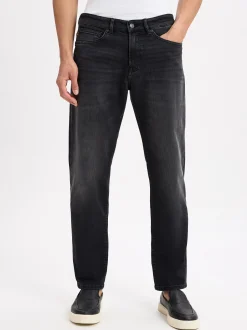 BOSS Orange Herren Jeans - Re.Maine in schwarz