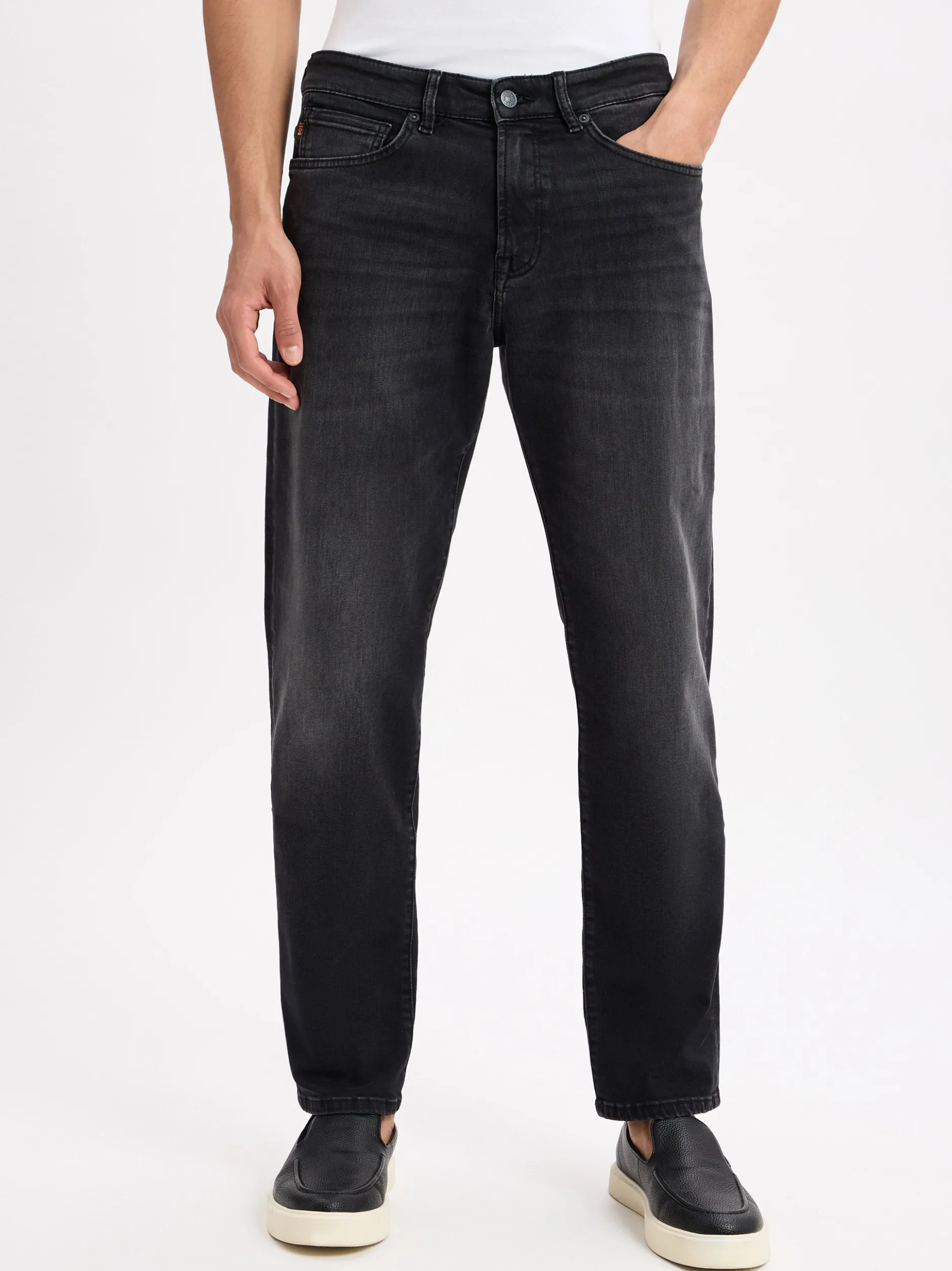 BOSS Orange Herren Jeans - Re.Maine in schwarz