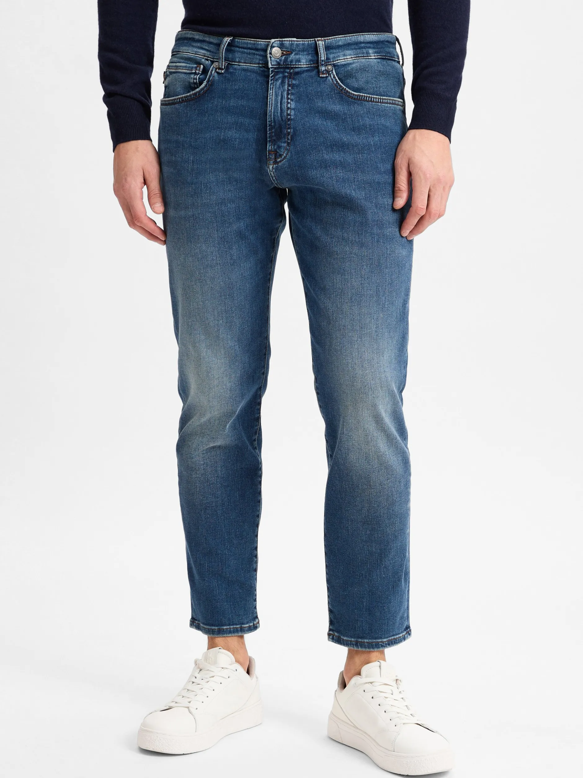 BOSS Orange Herren Jeans - Re.Maine Bo S.Tone in blue stone