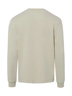 BOSS Orange Herren Langarmshirt - WE_Tempest in melange