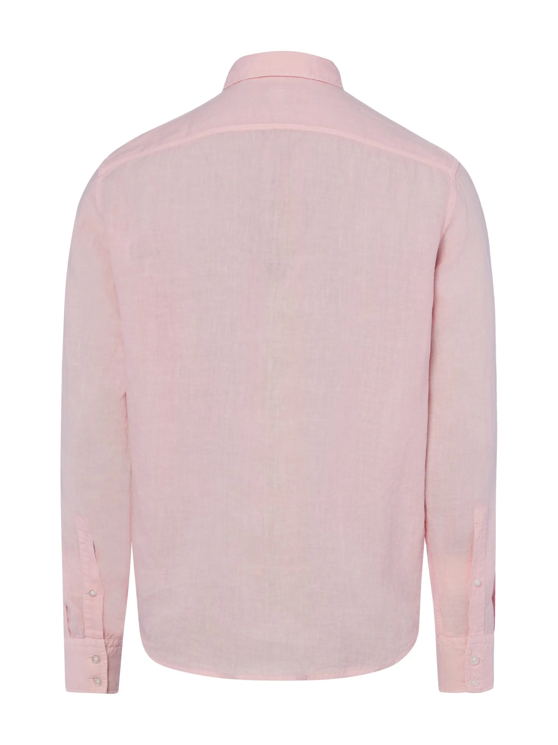 BOSS Orange Herren Leinenhemd - Relegant in rosa