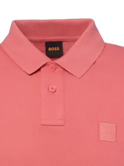 BOSS Orange Herren Poloshirt - Passenger in koralle