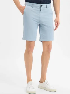 BOSS Orange Herren Shorts - Chino Slim in hellblau