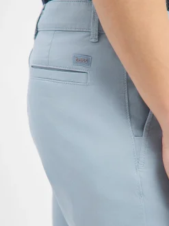 BOSS Orange Herren Shorts - Chino Slim in hellblau