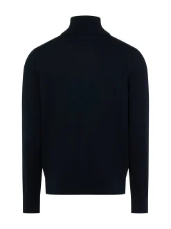 BOSS Orange Herren Strickpullover mit Cashmere - Kanobix in marine