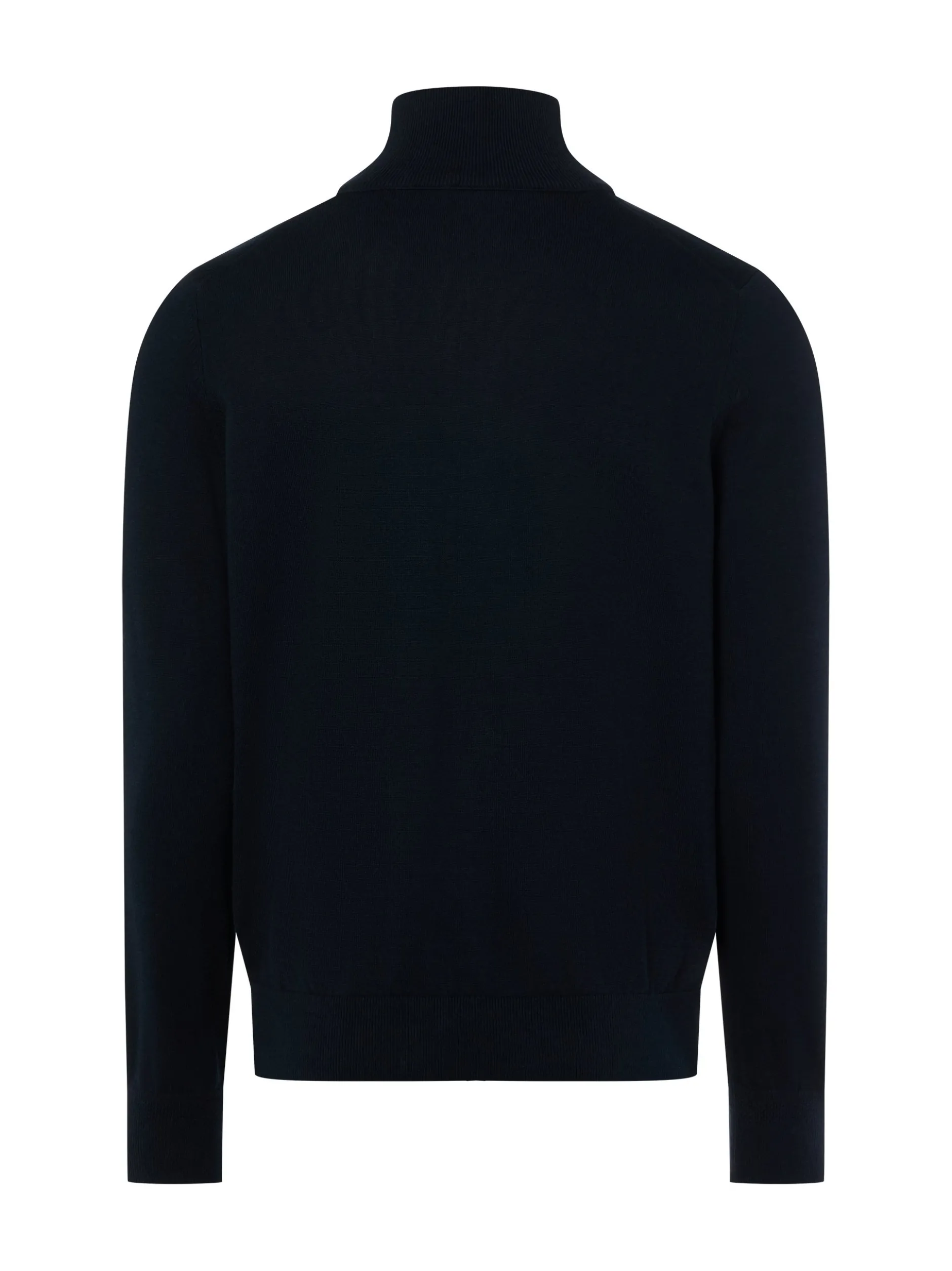 BOSS Orange Herren Strickpullover mit Cashmere - Kanobix in marine