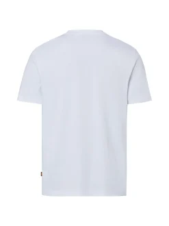 BOSS Orange Herren T-Shirt - Te_Motors in weiß