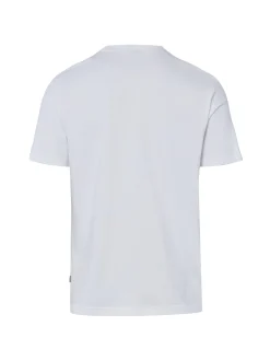 BOSS Orange Herren T-Shirt - Te_Bass in weiß