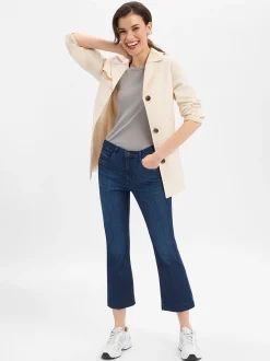 BRAX Damen Bootcut Jeans - Mary S in denim