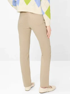 BRAX Damen Chino - Mary in beige - Länge: lang
