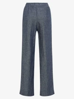 BRAX Damen Leinenhose - Farina in indigo - Länge: lang