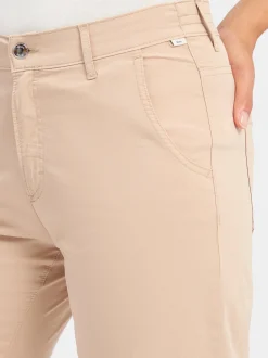 BRAX Damen Stoffhose in beige - Länge: lang