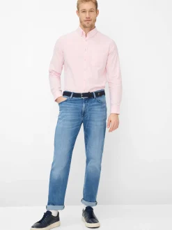 BRAX Herren Jeans - Clint in medium stone - Länge: lang