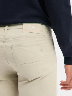 BRAX Herren Stoffhose - Cadiz in beige - Länge: lang