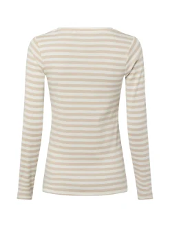 brookshire Damen Langarmshirt in kitt ecru